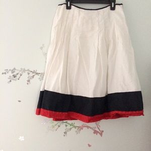 100% Linen A line Skirt